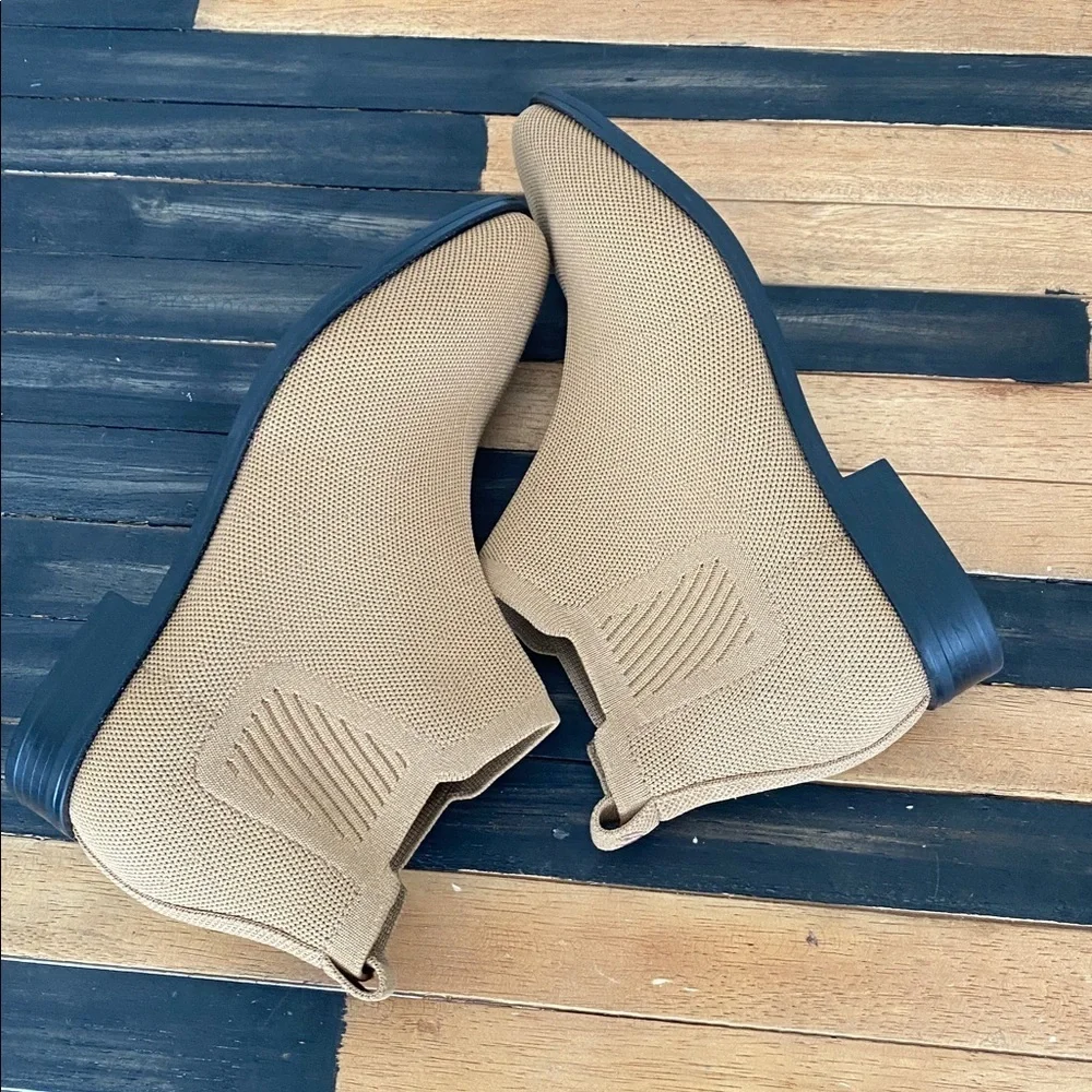 VIVAIA Ryan Pro Square-Toe Water-Repellent Ankle Boots Size 39.5 Z-8
